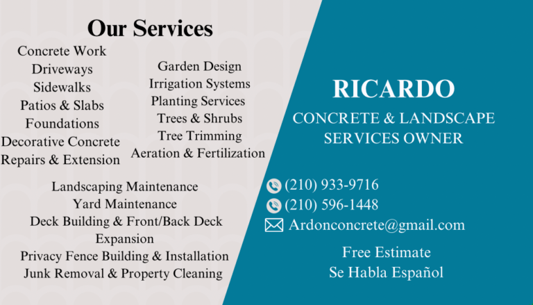 Blue Grey Minimalist Modern Business Card 1 768x439